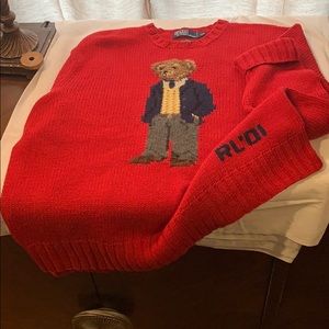 Ralph Lauren Polo Bear Sweater. Never worn